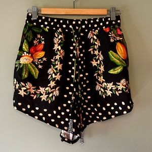 Farm Rio Cocoa Paradise Drawstring Short